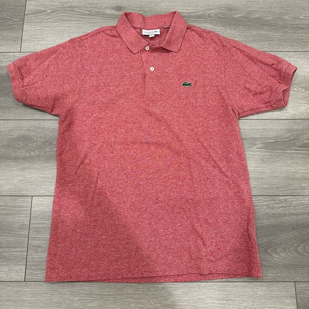 Lacoste Red Polo Shirt